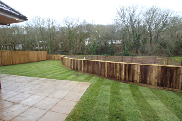 New Build in Helston exterior ground works